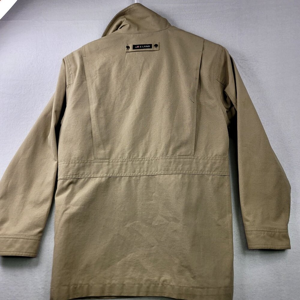 E-Land U.S.A. Authentic Brand Boys Beige Barn Jacket Corduroy Collar Size 8 - Picture 11 of 15